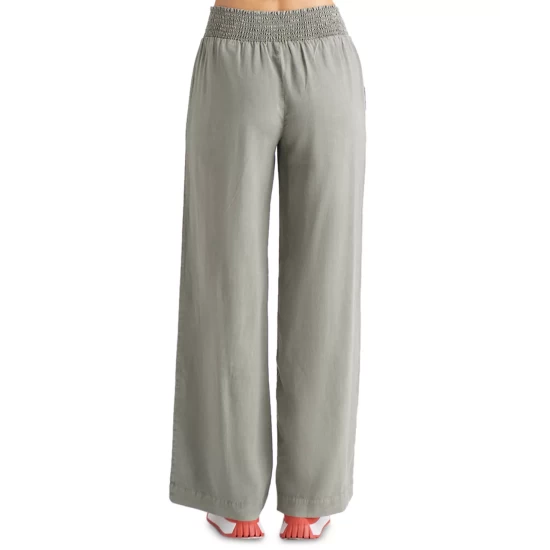 Coupon ๐ Black Tape ๐ฉ Women's Smocked-Waist Pants Soft Olive Green ๐ 5 Coupon ๐ Black Tape ๐ฉ Women's Smocked-Waist Pants Soft Olive Green ๐ - Image 3