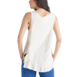 Discount 😍 Black Tape Petite Lace-Up Cable-Knit Sweater Cream 😀 -Black Tape Shop unnamed file 168