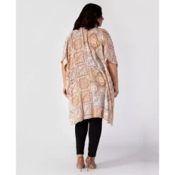 Outlet ⭐ Black Tape Trendy Plus Size Printed Duster Crown Flower ✨ -Black Tape Shop unnamed file 182