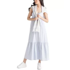 Flash Sale 🛒 Black Tape 👩 Women's Boat-Neck Dolman-Sleeve Top Ivory 🤩