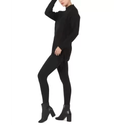 Cheapest 👏 Black Tape 👩 Women's Long Sleeve Exposed Seams Tunic Sweater Stone Grey 😉 -Black Tape Shop unnamed file 2