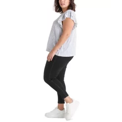 Flash Sale ⌛ Black Tape Trendy Plus Size Knit Denim Leggings Dark Blue Wash 😍 -Black Tape Shop unnamed file 227