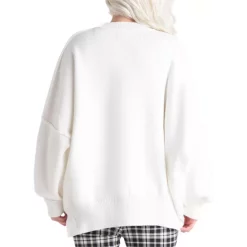 Cheapest 👏 Black Tape 👩 Women's Long Sleeve Exposed Seams Tunic Sweater Stone Grey 😉