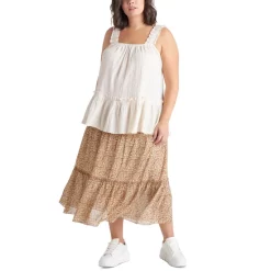 Promo 🔔 Black Tape Trendy Plus Size High-Rise Faux-Leather Joggers ✔️ -Black Tape Shop unnamed file 286