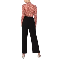 Coupon 🎁 Black Tape 👩 Women's Tie-Front Paisley Trapeze Top Patchwork Dreams ⭐