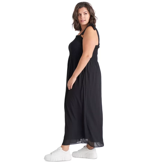 Hot Sale ๐ Black Tape ๐ฉ Women's Pointelle-Knit Longline Cardigan Curry ๐ 5 Hot Sale ๐ Black Tape ๐ฉ Women's Pointelle-Knit Longline Cardigan Curry ๐ - Image 3