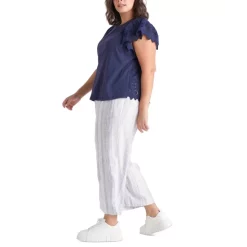 Budget 💯 Black Tape 👩 Women's High-Rise Split-Hem Skinny 👖 Jeans Dark Indigo ⌛