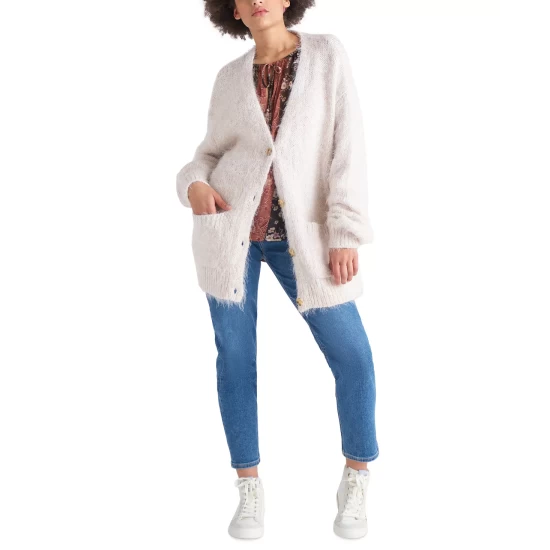 Coupon ๐ Black Tape Petite Oversized Eyelash Cardigan Cardi-gardens โจ 6 Coupon ๐ Black Tape Petite Oversized Eyelash Cardigan Cardi-gardens โจ - Image 4