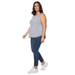 Brand new ๐ฏ Black Tape Plus Size Cold-Shoulder Knit Top Soft Heather Grey โจ