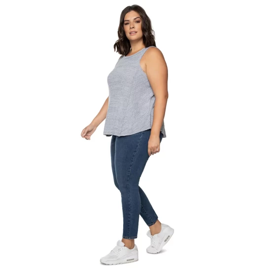 Brand new ๐ฏ Black Tape Plus Size Cold-Shoulder Knit Top Soft Heather Grey โจ 3 Brand new ๐ฏ Black Tape Plus Size Cold-Shoulder Knit Top Soft Heather Grey โจ