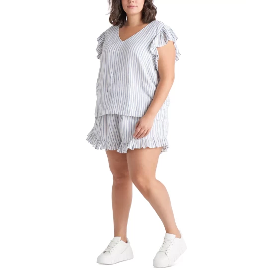 Best Pirce โญ Black Tape ๐ฉ Women's Embroidered Uneven Hem Top Cream โญ 5 Best Pirce โญ Black Tape ๐ฉ Women's Embroidered Uneven Hem Top Cream โญ - Image 3