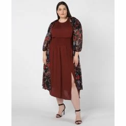 Brand new ⭐ Black Tape Trendy Plus Size Printed Tiered Duster Bindi ✔️ 10 Brand new ⭐ Black Tape Trendy Plus Size Printed Tiered Duster Bindi ✔️ -Black Tape Shop unnamed file 397