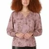 Deals 🎁 Black Tape 👩 Women's Smocked-Sleeve Floral-Print Blouse Soft Mauve Floral ✨ -Black Tape Shop unnamed file 398
