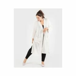 Wholesale 🎉 Black Tape Trendy Plus Size Open-Front Long Cardigan Off White 😉 -Black Tape Shop unnamed file 413