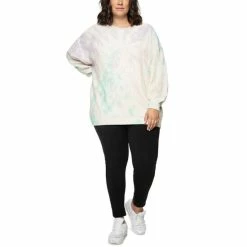Best deal 💯 Black Tape Trendy Plus Size Cotton Tie-Dyed Sweatshirt Off-white Stone Tie Dye ⭐ -Black Tape Shop unnamed file 417