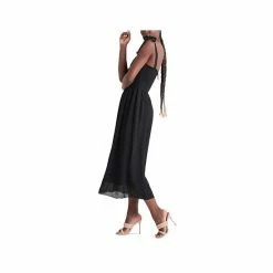 Discount 🔔 Black Tape Tie-Shoulder Smocked Maxi 👗 Dress ⭐ -Black Tape Shop unnamed file 429