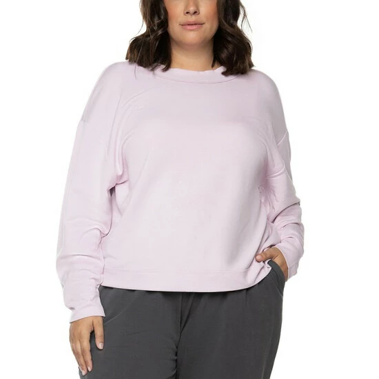 Brand new 🔥 Black Tape Trendy Plus Size Open-Back Sweatshirt Oatmeal Grey Heather 🔥 3 Brand new 🔥 Black Tape Trendy Plus Size Open-Back Sweatshirt Oatmeal Grey Heather 🔥