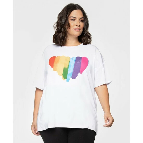 Cheapest ❤️ Black Tape Trendy Plus Size Graphic-Print T-Shirt White ✔️ 3 Cheapest ❤️ Black Tape Trendy Plus Size Graphic-Print T-Shirt White ✔️