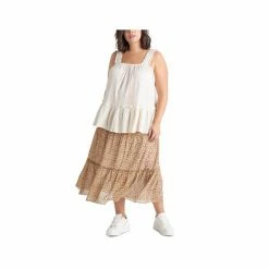 Flash Sale 😉 Black Tape Plus Size Ruffle Peplum Cami Top Cream 😍 -Black Tape Shop unnamed file 635