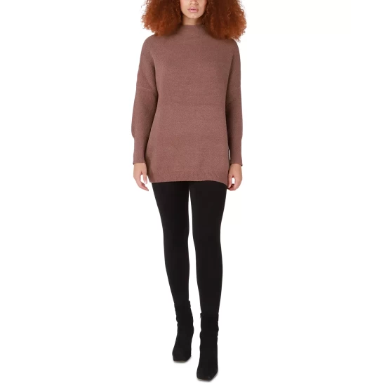 Wholesale โญ Black Tape Petite Mock-Neck Tunic Mellow Mauve ๐ 6 Wholesale โญ Black Tape Petite Mock-Neck Tunic Mellow Mauve ๐ - Image 4