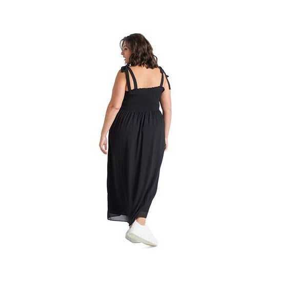 New ๐คฉ Black Tape Trendy Plus Size Smocked Maxi ๐ Dress ๐ฏ 4 New ๐คฉ Black Tape Trendy Plus Size Smocked Maxi ๐ Dress ๐ฏ - Image 2