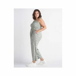 Cheap ๐ฅฐ Black Tape Trendy Plus Size Smocked Ruffled-Strap Jumpsuit Soft Sage Blossom โค๏ธ 8 Cheap ๐ฅฐ Black Tape Trendy Plus Size Smocked Ruffled-Strap Jumpsuit Soft Sage Blossom โค๏ธ -Black Tape Shop unnamed file 677