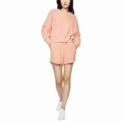 Coupon ✔️ Black Tape Cotton Lounge Shorts Coral Cloud ✨ -Black Tape Shop unnamed file 686