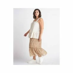 Flash Sale ⭐ Black Tape Plus Size Printed Tiered Midi 👗 Skirt Floral Dream 😍 8 Flash Sale ⭐ Black Tape Plus Size Printed Tiered Midi 👗 Skirt Floral Dream 😍 -Black Tape Shop unnamed file 709