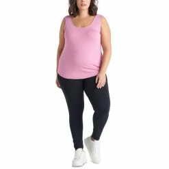 Best reviews of ✔️ Black Tape Plus Size Tank Top Soft Antique Pink 🎁