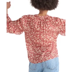 New 😀 Black Tape Petite Surplice-Neck Elasticized-Hem Top Jet Black Velvet 🔔