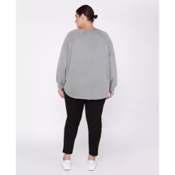 Deals ❤️ Black Tape Trendy Plus Size Cotton Raglan-Sleeve Top Burnt Orange 🌟 -Black Tape Shop unnamed file 93